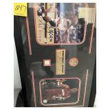 DWYANE WADE /  MIAMI HEAT FRAMED SPORTS MEMORABILI
