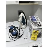 ASSORTED IRONS - 2- FULL SIZE / 1- TRAVEL SIZE