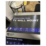 COMMERCIAL ELECTRIC TELEVISION WALL MOUNT IN BOX -