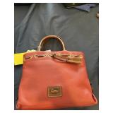 DOONEY & BOURKE PURSE - TASSEL TOTE - RED