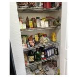 LOT CONTENTS OF PANTRY
