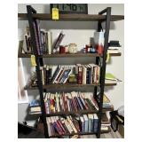 LOT ASSORTED ITEMS - BOOKS, DECOR, CANDLES, ETC (C