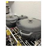 CUISINART ENAMEL CAST IRON POTS