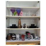 ASSORTED ITEMS - COFFEE CUPS, PLATES, CUPS, ETC (C