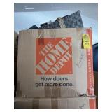 BOXES ASSORTED LINENS & CLOTHING