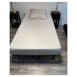 FOLDING BED FRAME WITH MEMORY FOAM MATTRESS