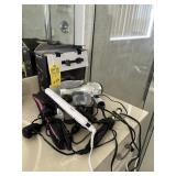 ASSORTED HAIR TOOLS - CURLING IRONS, DRYERS, STRAI