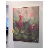FRAMED PICTURES - ABSTRACT FLORAL (1 UPSTAIRS)