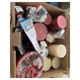 LOT ASSORTED CHRISTMAS CANDLES