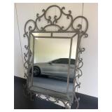 METAL FRAMED MIRROR