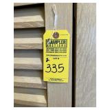 ASSORTED LOUVERED ACCORDION CLOSET DOORS - APPROXI