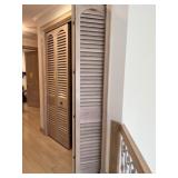 SET LOUVERED DOORS - APPROXIMATELY 48