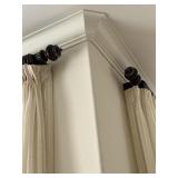 ASSORTED LENGTH CURTAIN RODS