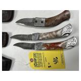 ASSORTED POCKET KNIVES - 1- 3