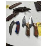ASSORTED ULU KNIVES - 2- 5.5