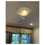 CEILING LIGHT WITH 3 DOLPHIN