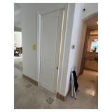 SOLID WOOD POCKET DOOR - APPROXIMATELY 32