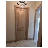 SOLID WOOD INTERIOR DOORS - APPROXIMATELY 32