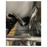 LOT ASSORTED STAINLESS STEEL HAWSE, VENTS, ETC