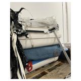 12-PERSON LIFE BOAT IN CONTAINER WITH MOUNTING BRA