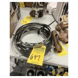 LOT ASSORTED LARGE HOSE CLAMPS