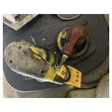 ASSORTED SANDERS - 1- RYOBI CORDED / 1- PNEUMATIC