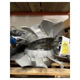 LOT ASSORTED - ENGINE ROOM VENTILATION MOTOR, FANS