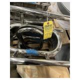LOT STAINLESS STEEL HAWSE PIPES, ETC