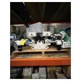 STEERING CONTROL UNIT WITH 2 CONTROL BOXES