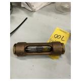 EFI BRONZE SIGHT GLASS THREADED FEMALE