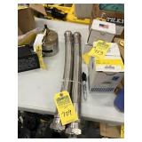 STAINLESS STEEL BRAIDED HOSE WITH END FITTINGS