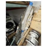LOT STAINLESS STEEL LADDER & EMBLEMS