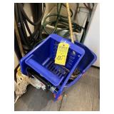LOT MOP BUCKET, MOPS, BROOMS, HOSES, ETC