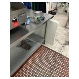 STAINLESS STEEL TABLE WITH CAN OPENER - 6