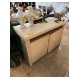 STONE-LOOK CREDENZA - 4