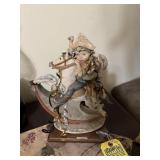 SCULPTURE - RIDING ROCKING HORSE - GIUSEPPE ARMANI