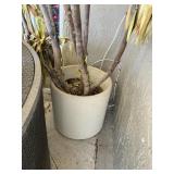 POT WITH ARTIFICIAL TREE - APPROXIMATELY 7
