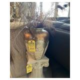 VASE - COPPER / GOLD / STONE-LIKE