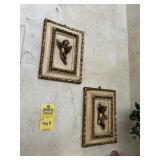SMALL CHERUB WALL PLAQUES