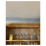 ASSORTED - CRYSTAL GLASSES, VASE, BOHEMIA CRYSTAL