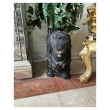 VINTAGE ELEPHANT FLOOR TABLE