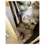 LOT ASSORTED - BEDDING, LIGHT FIXTURE, MEN