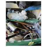 LOT ASSORTED - CLAMP, HAMMER, WIRE, ETC (CONTENTS