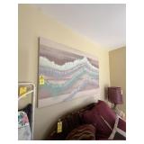 PICTURE - TEXTURED ABSTRACT - SIGNED BY NOAH - 40