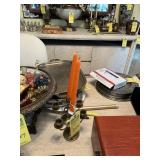 BRASS CANDELABRAS WITH 3 CANDLES