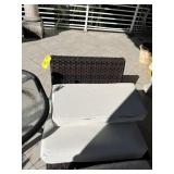 WICKER PATIO SET PIECES - 3- SEATING / 3- TABLES /