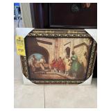 FRAMED PICTURE - PEOPLE DANCING