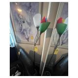 MULTI-COLOR / MULTI-TORCH FLOOR LAMP