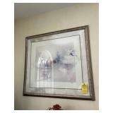 ARTWORK / WATERCOLOR - BALLERINA - SIGNED - NUMBER