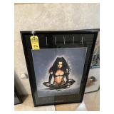 FRAMED ARTWORK - OLIVIA ONE WOMAN EXHIBITION 1995